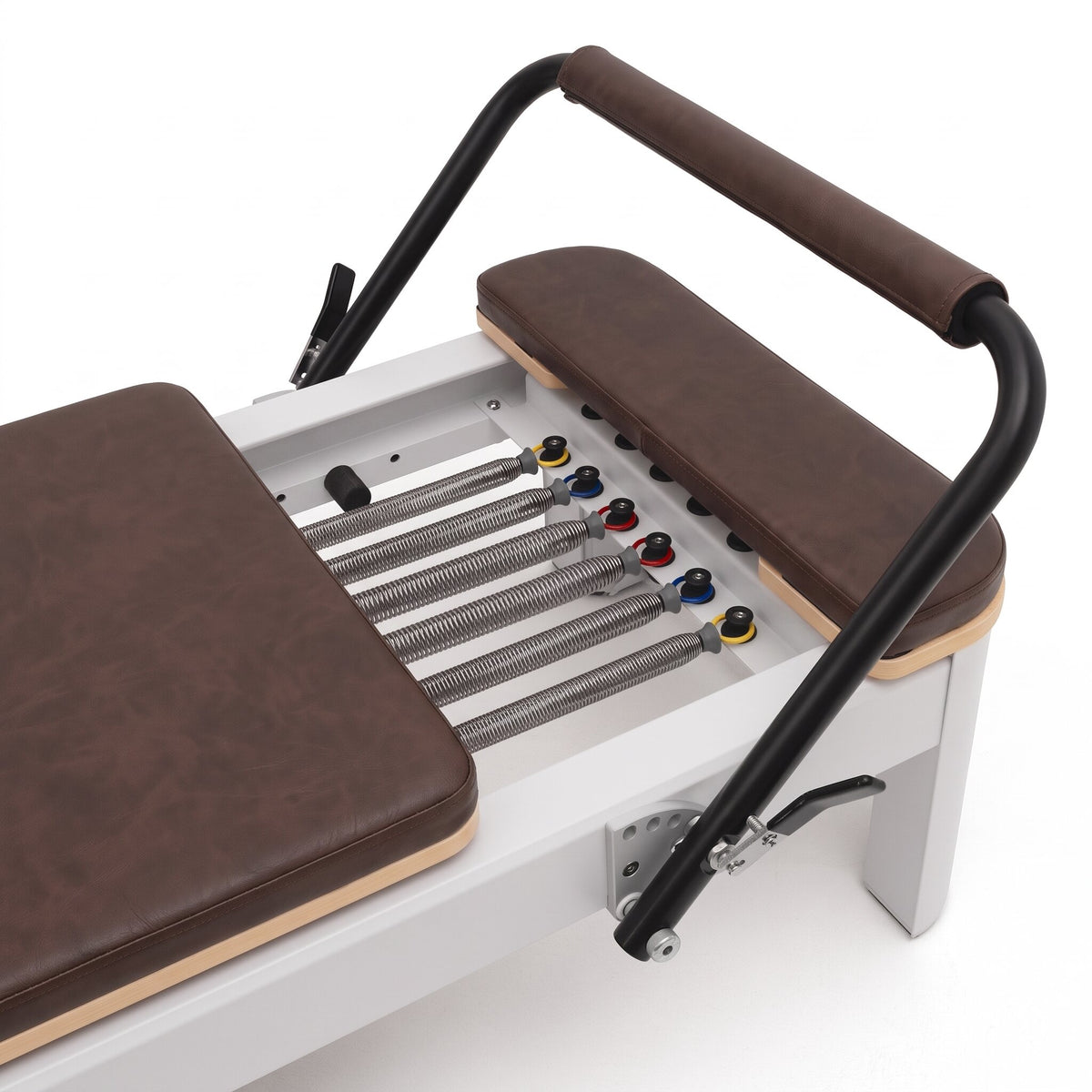 Pilates reformer aluminum mocha, springs