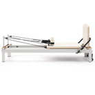 Pilates reformer aluminum milky white, backrest
