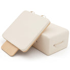 Pilates reformer aluminum milky white, platform extension
