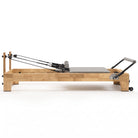 Pilates reformer Classic pearl grey, side view