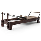 Pilates reformer Prestige taupe, 3/4 view