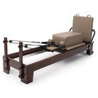 Pilates reformer Prestige taupe, sitting box and jumpboard