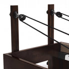 Pilates reformer Prestige taupe, pulley posts