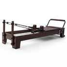 Pilates reformer Prestige wine, 3/4 view